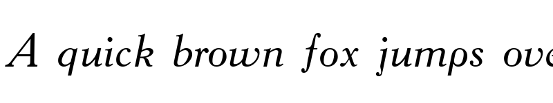Preview of Academia Italic