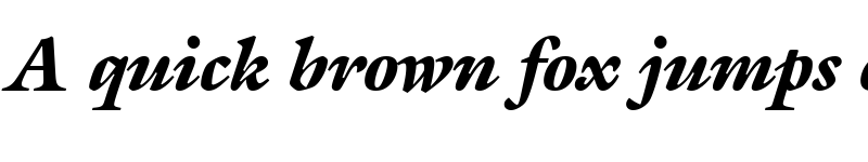 Preview of Acanthus Black SSi Black Italic