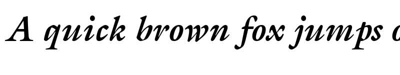Preview of Acanthus SSi Bold Italic