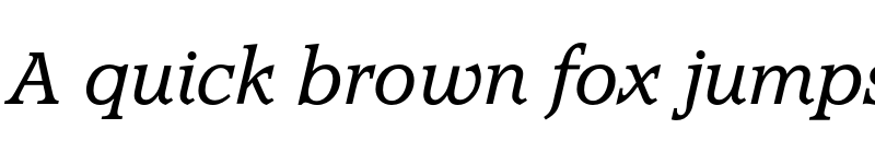 Preview of AccoladeEF Light Italic
