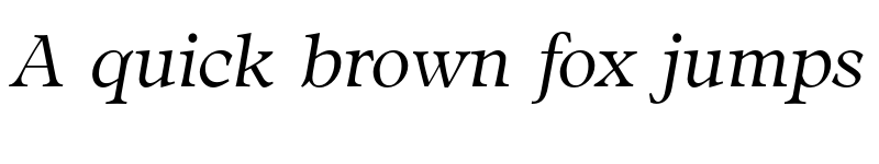 Preview of Adroit CG Light Italic
