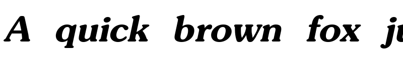 Preview of AG_Souvenir Bold Italic