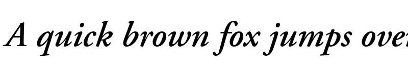 Preview of AGaramond RegularSC Bold Italic