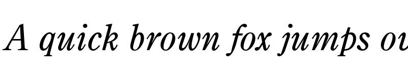 Preview of AGCenturion Italic