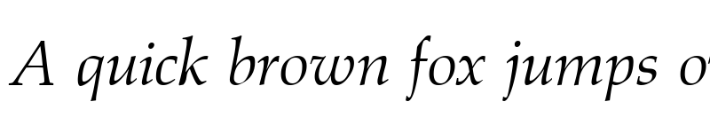 Preview of Aldebaran RegularItalic