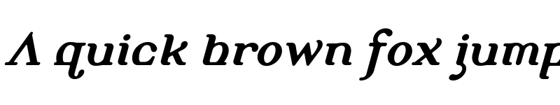 Preview of Alembic Two Bold Italic