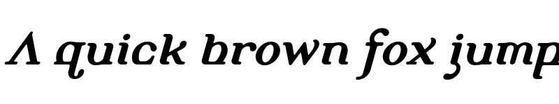 Preview of AlembicBeta Two Bold Italic