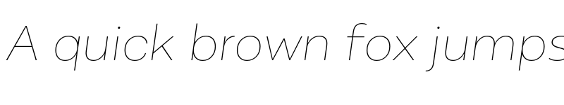 Preview of AlergiaWide Hairlineitalic