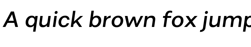 Preview of AlergiaWide Mediumitalic