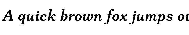 Preview of Alfios Bold Italic