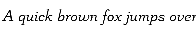 Preview of Alfios Italic