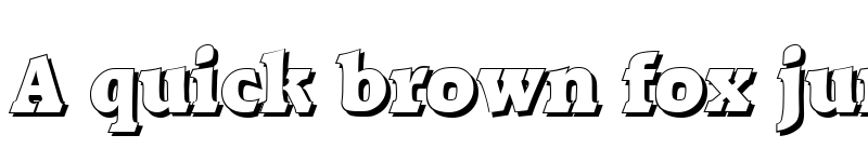 Preview of AliBeckerShadow-Black Regular