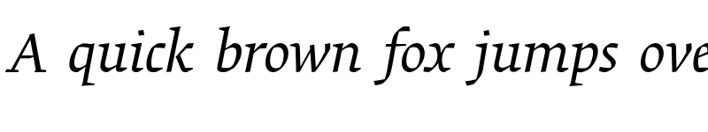 Preview of Alisal Std Italic