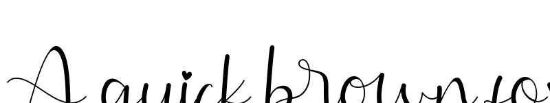 Preview of Allitta Calligraphy Regular