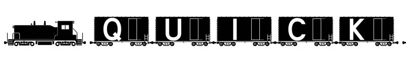 Preview of AlphabetTrain Boxcar