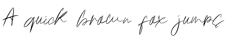 Preview of Amettasignature Regular