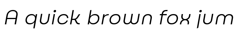 Preview of Ancress Regular Italic