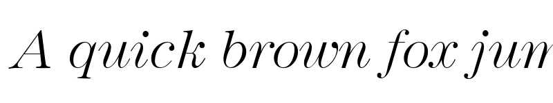 Preview of Andrich Italic