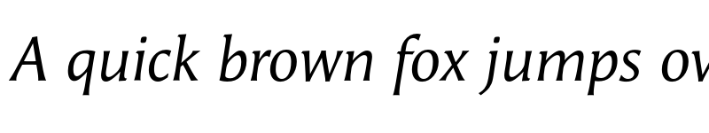 Preview of Angie OSF Italic