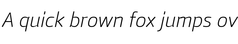 Preview of AnomolyLight Italic