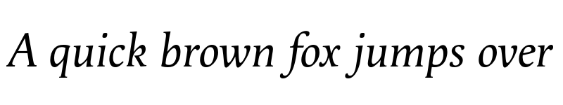 Preview of Apolline LF Italic