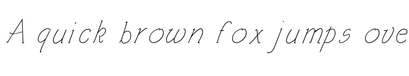 Preview of Architects and Draftsmen Light Italic