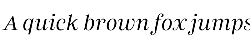 Preview of Arise Light Italic