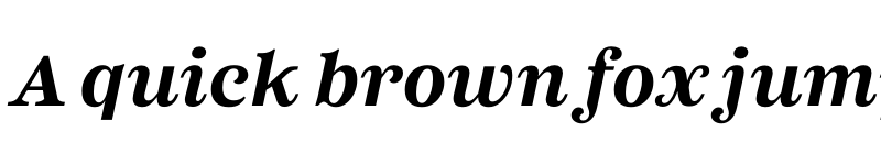 Preview of Arise SemiBold Italic