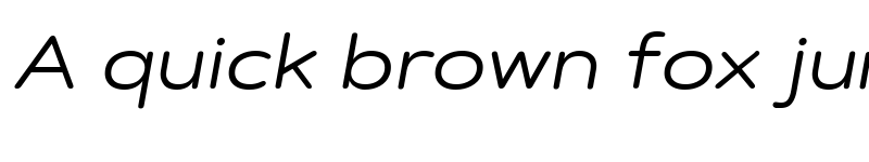 Preview of ArtegraSoftEx-RegularItalic Expanded