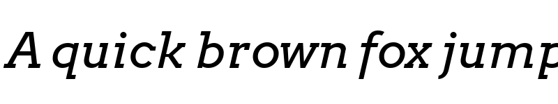 Preview of ArvoItalic Italic