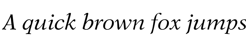 Preview of AsterNova RegularItalic