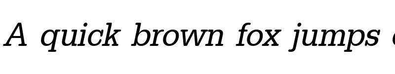 Preview of AstridBeckerNarrow Italic