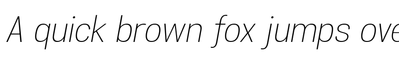 Preview of Atiga Light Italic