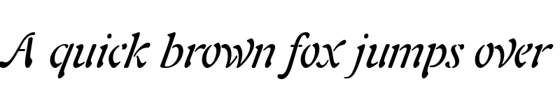 Preview of Auriol LT Italic
