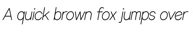 Preview of AVELINO STD Light Italic