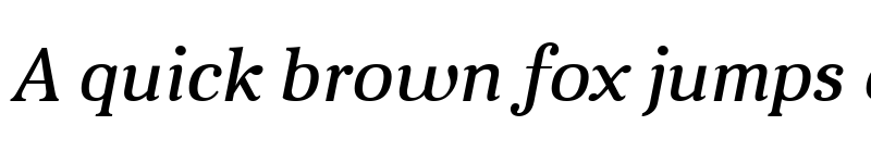 Preview of Aver Regular Italic