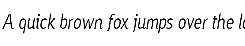 Preview of Ayumi Normal Italic