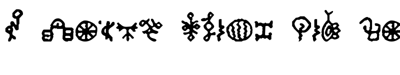 Preview of Bamum Symbols 1 Bamum Symbols 1