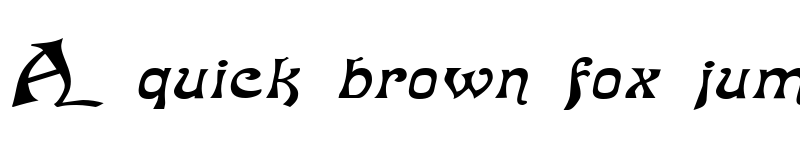 Preview of BaphometExtended Italic