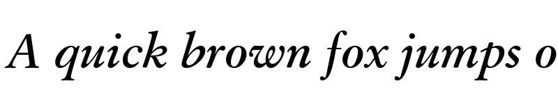 Preview of Baramond Bold Italic