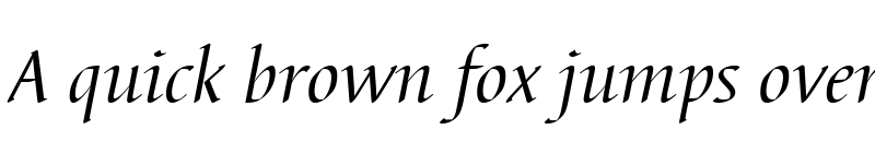 Preview of Barbedor Italic