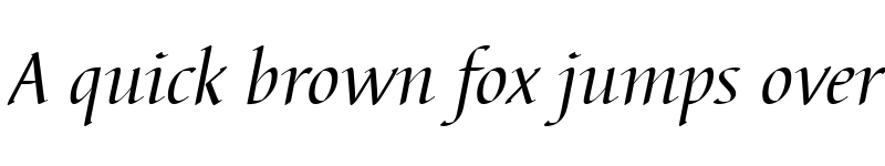 Preview of BarbedorT Italic