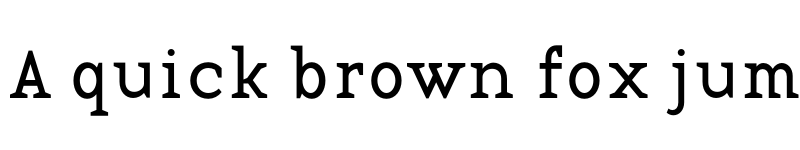 Preview of BaseTwelve Serif Regular