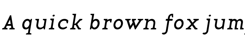 Preview of BaseTwelveSerif Italic