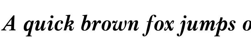 Preview of Baskerton Bold Italic