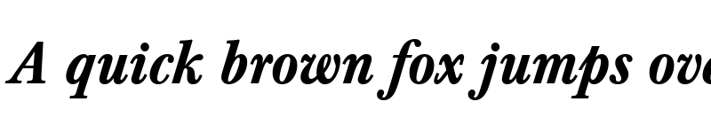 Preview of Baskerville Becker Med Italic