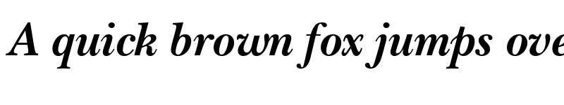 Preview of Baskerville Black SSi Bold Italic