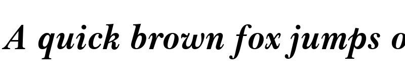 Preview of Baskerville BT Bold Italic