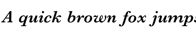 Preview of Baskerville Semi Bold Italic
