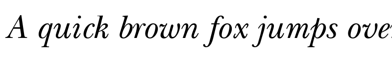 Preview of Baskerville SSi Italic